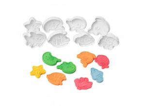 Colorations  Kivágható figurák tengeri állatokkal, 8 db