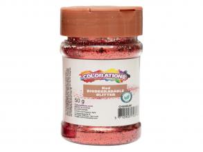 Colorations - Biológiailag lebontható csillámpor, piros - 50 g