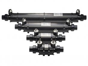 Hőcserélő D-KWT-VA Plastic / SS316 85 kW