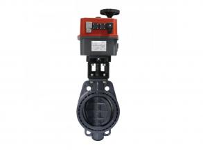 Motoros pillangószelep D110