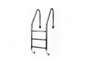 Létra, nagy ívű 5 fokos AISI316