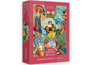 Quarantine Moods bársony puha tapintású 500db-os puzzle - Trefl