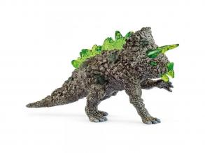 Schleich: Kő Triceratopsz figura (70828)