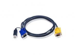 ATEN 2L-5203UP KVM Kábel USB VGA 3m