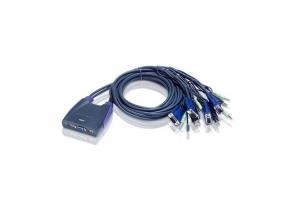 ATEN CS64US 4port USB VGA Audio KVM switch