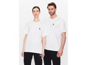 Classic Left Chest Ss Tee Converse unisex fehér színű póló