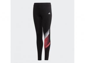 Yg Uc Tight Adidas gyerek fekete/fehér/pink színű training leggings-fitness/futás