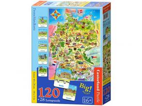 Németország 120+28db-os maxi oktató puzzle - Castorland