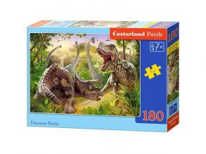 Dinoszauruszok csatája 180db-os puzzle - Castorland
