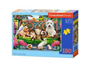 Kiskedvencek a parkban 180db-os puzzle - Castorland