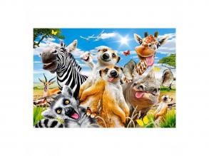 Castorland puzzle Afrikai szelfi, 500 darab.