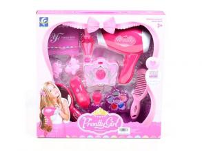 Pretty Girl szépség szett hajszárítóval és sminkekkel