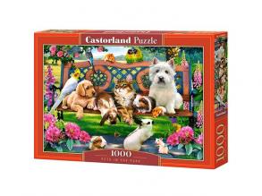 Kiskedvencek a parkban 1000db-os puzzle - Castorland