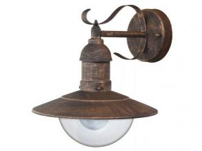 Oslo kerti fali lámpa E27 60W arany színű IP44