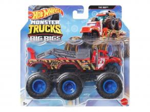 Hot Wheels Monster Trucks: Big Rigs hatkereku The 909 vontató járgány 1:64 - Mattel