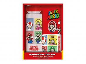 Super Mario ajándékkészlet  csésze, bögre és mágnes