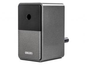 Deli Retro fekete asztali hegyezőgép