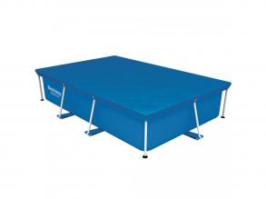 Bestway Medence takaró fólia 259 x 170 cm - Fémvázas szögletes medencéhez