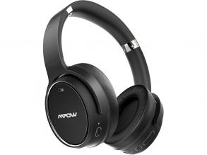 Mpow H19 Hybrid Noise Cancelling Bluetooth zajszűrős fekete fejhalgató