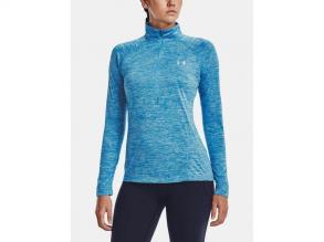 Tech 1/2 Zip - Twist Under Armour női kék színű training hosszú ujjú póló