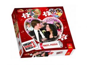 High School Musical 3 Gabriela and Troy 222 db-os körpuzzle - Trefl