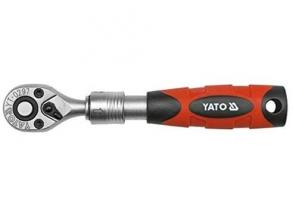 YATO Hajtószár racsnis 1/4 col 72T teleszkópos(150mm-200mm) CrV