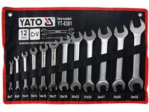 YATO Villáskulcs klt. 12 részes 6-32 mm CrV