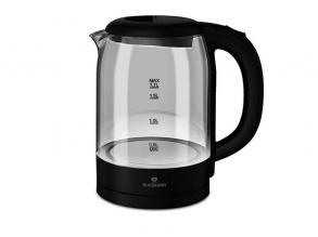 Blaumann BL-9006 1,7L-es fekete üveg vízforraló