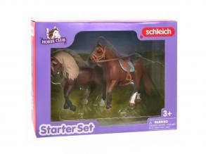 Schleich: Horse Club - Perui paso lovak kezdő játékszett (42738)