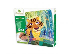 Stick'N Fun mozaikkép készítő - Dzsungel állatai