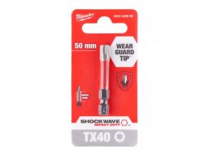 Milwaukee Shockwave bit TX40 50mm-1db