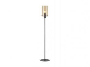 EGLO , 39542 , POLVERARA , állólámpa , E27 , 1X40W , IP20 , borostyán