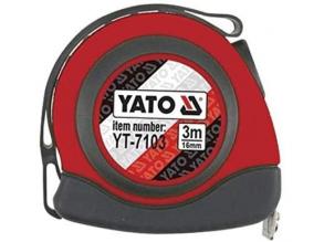 YATO Mérőszalag 3 m/16 mm, mágneses, nylon bevonatú