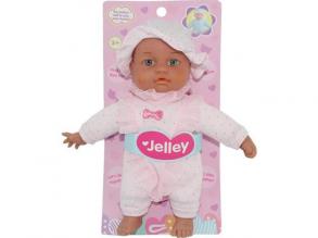 Jelley baba pöttyös ruhában 25cm