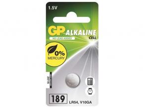 GP LR54 (189f) alkáli gombelem 1db/bliszter