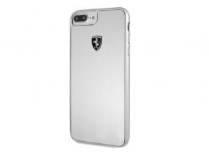 Ferrari Heritage iPhone 7 Plus aluminium kemény ezüst tok