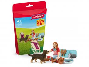 Schleich: Éjszakai szállás Hannával játékszett (42748)