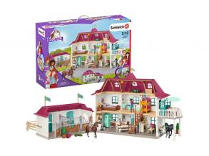 Schleich: Horse Club Lakeside vidéki ház és lovarda 42551