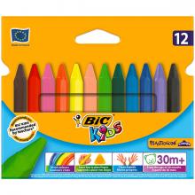 BIC Kids háromszög alakú zsírkréta - 12 darabos