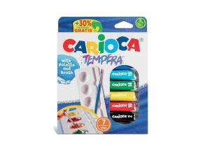 Tubusos tempera készlet 7x10ml - Carioca