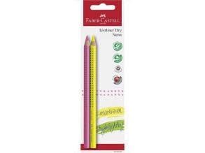 Faber-Castell: Grip Jumbo Neon szövegkiemelő ceruza 2db-os szett