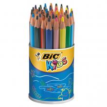 Háromszögletű színes ceruza, 48 db-os, BIC