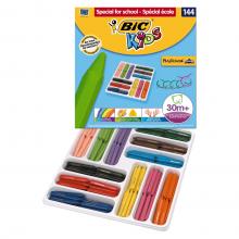 Big Kids hegyezhető zsírkréta, 144 darabos