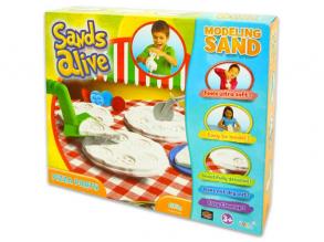 Sands Alive: modellező homok - pizza party, 675 g