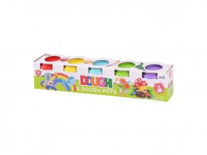 Playgo modellezőgyurma készlet, 5 szín  5 x 113 g