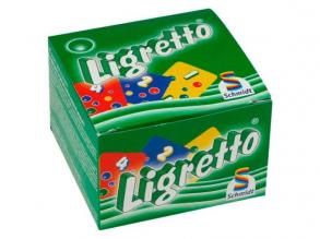 Ligretto társasjáték, zöld , idegen nyelvű