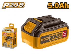 INGCO Akkumulátor 5,0 Ah 20 V