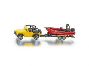 Jeep motorcsónakkal - SIKU