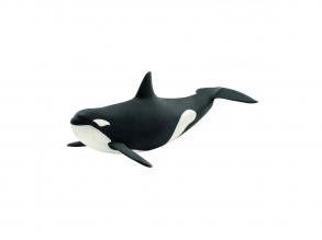 Műanyag Kardszárnyú delfin figura, 20,2 x 10,6 x 7,8 cm