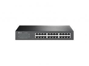 TP-Link TL-SG1024DE 24port 10/100/1000Mbps LAN SMART menedzselhető rack Switch